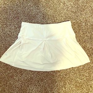 lululemon skirt - white, size 10 tall